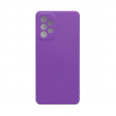 Чехол накладка Silicone Case Samsung A73 фиолетовый