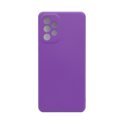 Чехол накладка Silicone Case Samsung A73 фиолетовый оптом по низким ценам!