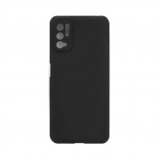 Чехол накладка Xiaomi Note 10T матовый черный