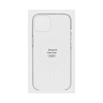 Чехол пластик iPhone 13 Magsafe Под ориг прозрачный IC оптом по низким ценам!