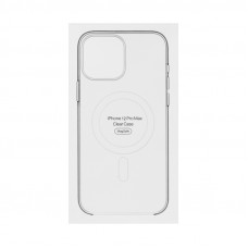 Чехол пластик iPhone 12 Pro Max Magsafe Под ориг прозрачный IC
