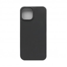 Чехол накладка Silicone case (без лого) iPhone 15 темно-серый