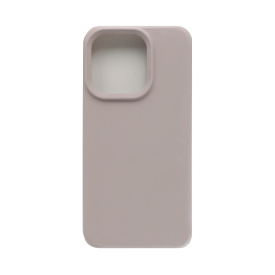 Чехол накладка Silicone case (без лого) iPhone 15 Pro беж оптом по низким ценам!
