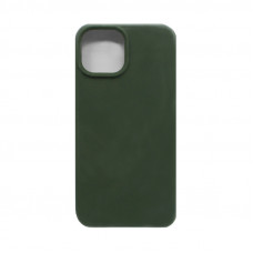 Чехол накладка Silicone Case (без лого) iPhone 15 Plus хаки