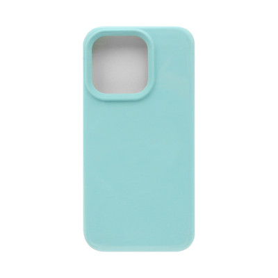 Чехол накладка Silicone case (без лого) iPhone 15 Pro Max бирюзовый оптом по низким ценам!