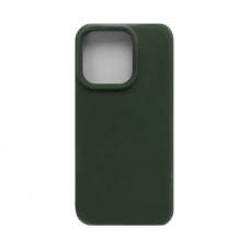 Чехол накладка Silicone case (без лого) iPhone 15 Pro Max хаки
