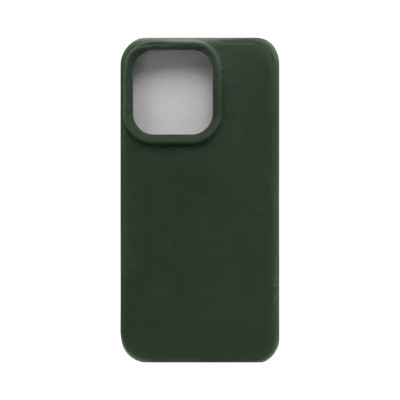 Чехол накладка Silicone case (без лого) iPhone 15 Pro Max хаки оптом по низким ценам!