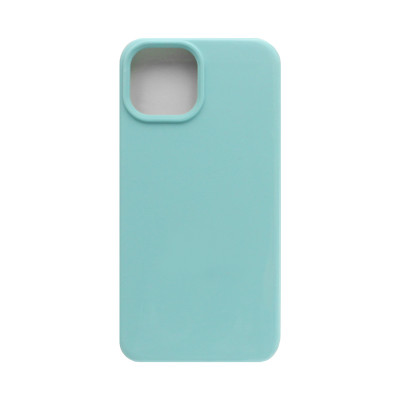 Чехол накладка Silicone case (без лого) iPhone 15 бирюзовый оптом по низким ценам!