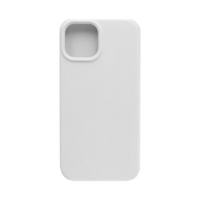 Чехол накладка Silicone case (без лого) iPhone 15 белый оптом по низким ценам!