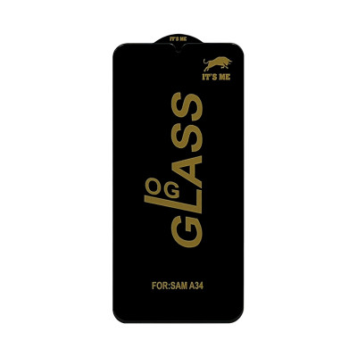 Защитное стекло 5D IT's Me OG Samsung A34 черный техпак оптом по низким ценам!