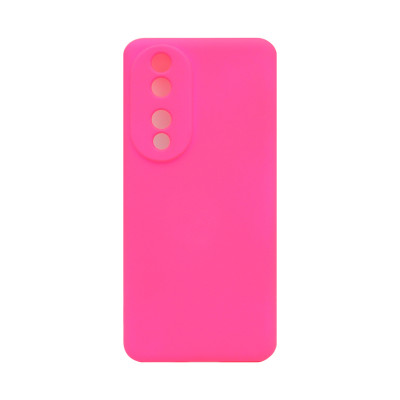 Чехол накладка Silicone Case Huawei Honor 90 ярко-розовый оптом по низким ценам!