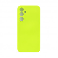Чехол накладка Silicone Case Samsung S23FE салатовый