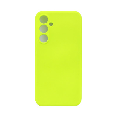 Чехол накладка Silicone Case Samsung S23FE салатовый оптом по низким ценам!