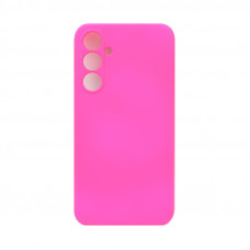 Чехол накладка Silicone Case Samsung S23FE фуксия