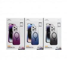 Чехол накладка iPhone 15  KEEPHONE Magsafe AURORA Pro