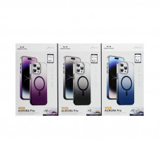 Чехол накладка iPhone 15 Pro KEEPHONE Magsafe AURORA Pro
