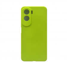 Чехол накладка Silicone Case Huawei Honor 90 Lite салатовый