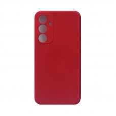 Чехол накладка Silicone Case Samsung A35 красный
