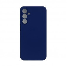 Чехол накладка Silicone Case Samsung A25 темно-синий