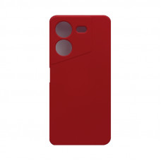 Чехол накладка Silicone Case Tecno Pova 5 красный