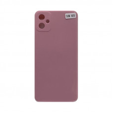 Чехол накладка Soft Touch Samsung A05 розовый