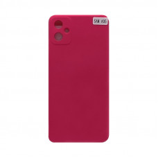 Чехол накладка Soft Touch Samsung A05 фуксия