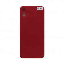 Чехол накладка Soft Touch Samsung A05 красный
