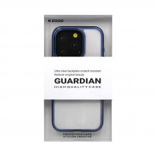 Чехол накладка iPhone 15 Pro KZDOO GUARDIAN голубой