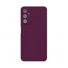 Чехол накладка Silicone Case Samsung A05S бордовый