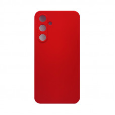 Чехол накладка Silicone Case Samsung A55 красный