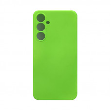 Чехол накладка Silicone Case Samsung S23FE ярко-зеленый