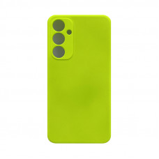 Чехол накладка Silicone Case Samsung A35 ярко-зеленый