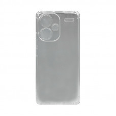 Чехол накладка Xiaomi Note 13Pro Plus с защитой камеры прозрачный с углами