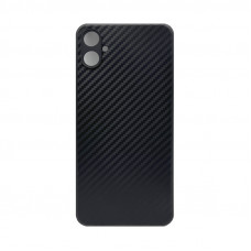 Чехол накладка Samsung A05 черный карбон
