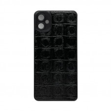 Чехол накладка New под кожу Samsung A05 с защитой камеры