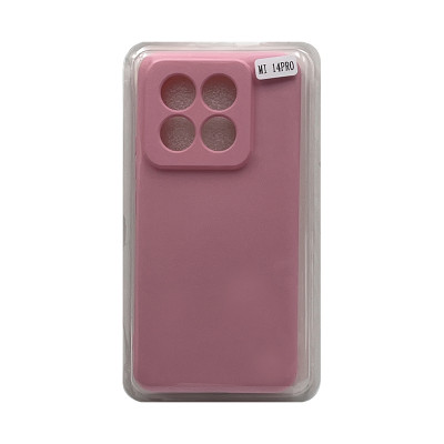 Чехол накладка Soft Touch Xiaomi Mi14 Pro розовый оптом по низким ценам!