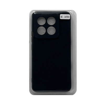 Чехол накладка Soft Touch Xiaomi Mi14 Pro черный оптом по низким ценам!