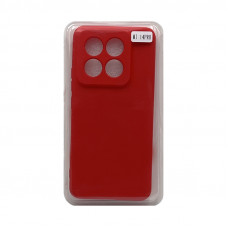 Чехол накладка Soft Touch Xiaomi Mi14 Pro красный