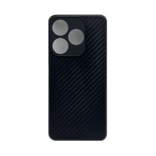 Чехол накладка Tecno Spark 10 черный карбон