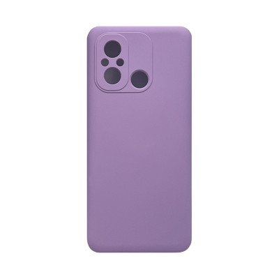 Чехол накладка Silicone Case Xiaomi Redmi 12C черничный оптом по низким ценам!