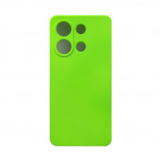 Чехол накладка Silicone Case Xiaomi Note 13 ярко-зеленый