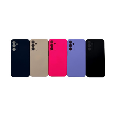 Чехол накладка New плотный однотонный Samsung A15 с бархатом внутри оптом по низким ценам!