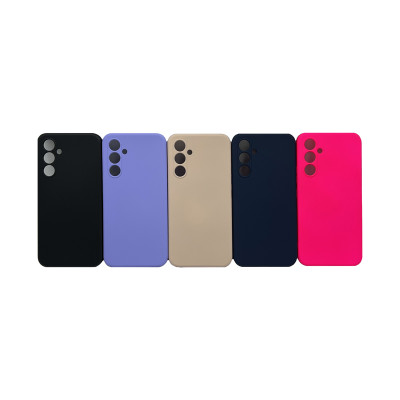 Чехол накладка New плотный однотонный Samsung A54 с бархатом внутри оптом по низким ценам!