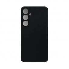 Чехол накладка New плотный однотонный Samsung S24 Plus с бархатом внутри