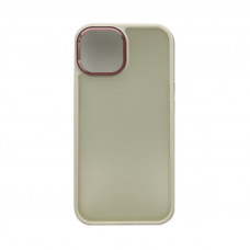 Чехол накладка Perfect iPhone 15 Brauffen молочный