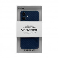 Чехол накладка Samsung AIR CARBON S24 синий