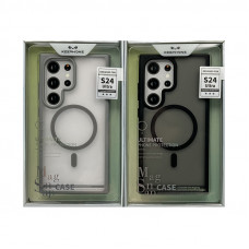 Чехол накладка Samsung S24 Ultra KEEPHONE Mag Snap черный