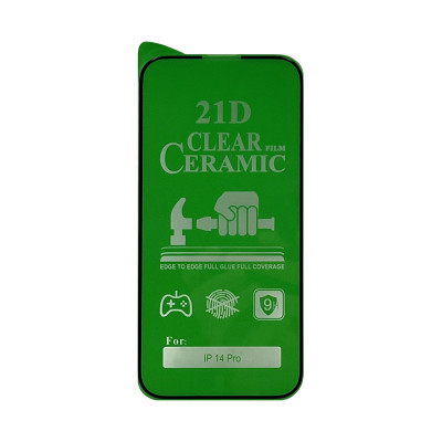 Защитная пленка iPhone 14 Pro Ceramics черный техпак оптом по низким ценам!
