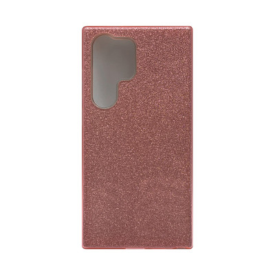 Чехол накладка Блеск Samsung S24 Ultra розовый оптом по низким ценам!