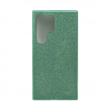 Чехол накладка Блеск Samsung S24 Ultra зеленый
